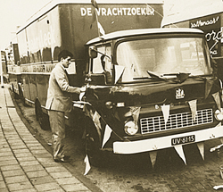 Openings vervorcentrum Alkmaar in 1969